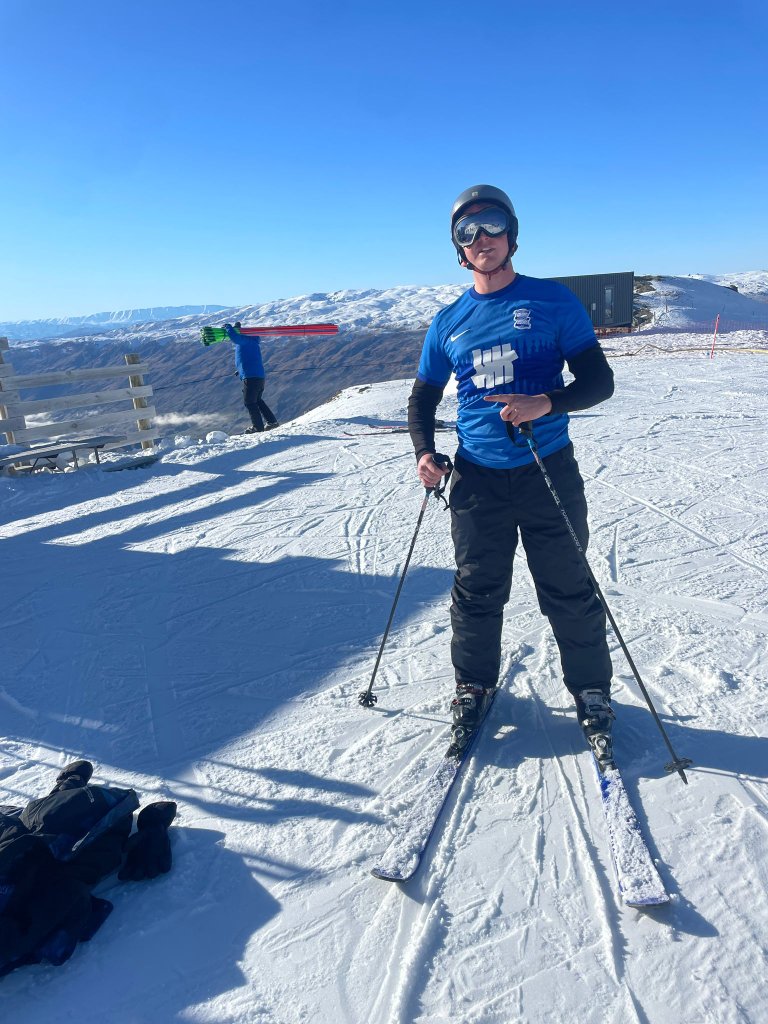 Skiiing in New Zealand